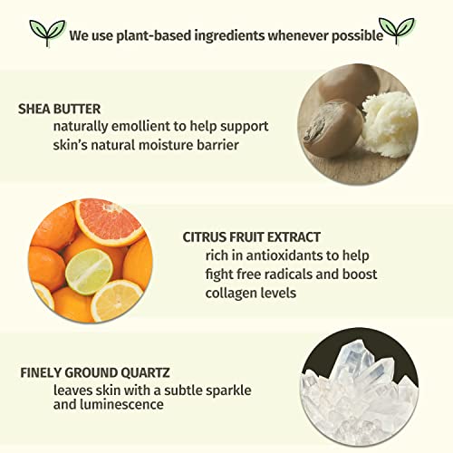 Citrine Crystal & Quartz Herbal Body Moisturizer 17oz