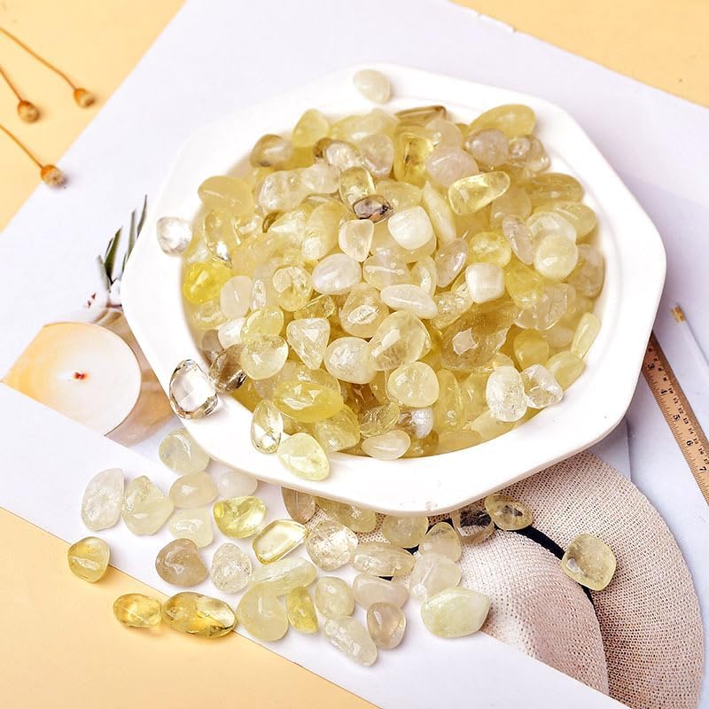 Set of 3 Citrine Gemstones for Tarot Readings