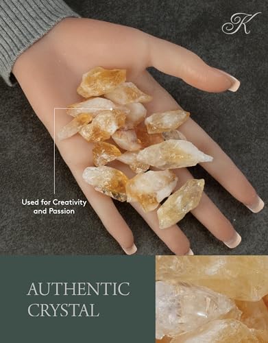 AAA Grade Rough Citrine Bulk Bundle (500+ Carats) - High Energy Healing Crystal Bundle