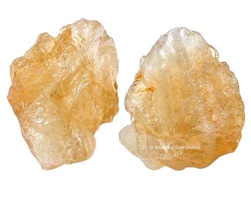 Citrine Raw Crystals for Healing, Tumbling & DIY