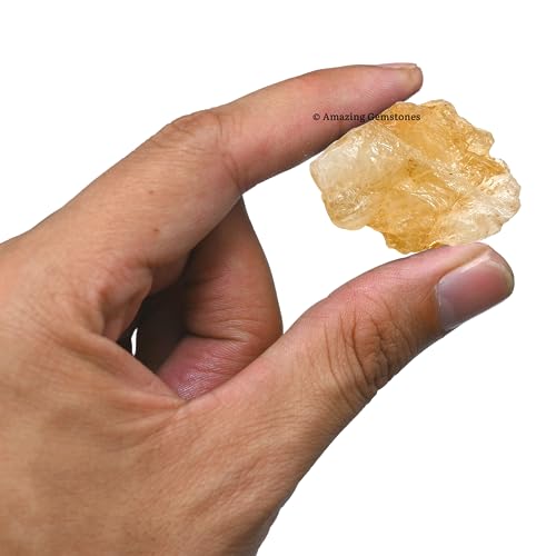 Citrine Raw Crystals for Healing, Tumbling & DIY