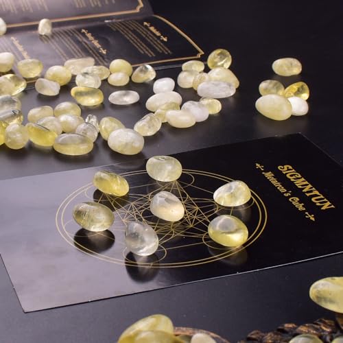 Handpicked Citrine Crystals - 72 pcs for Tarot