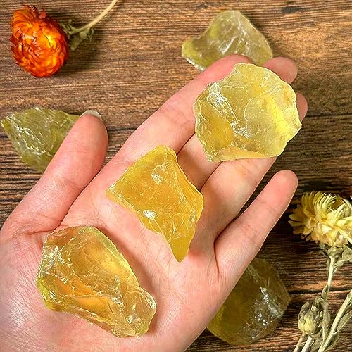 Authentic Raw Citrine Crystal Stone for Healing & Energy
