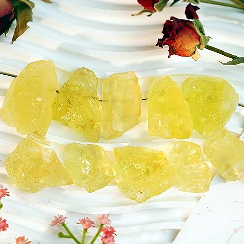 Authentic Raw Citrine Crystal Stone for Healing & Energy