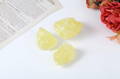 XIANNVXI Citrine Raw Crystals for Healing and Decor