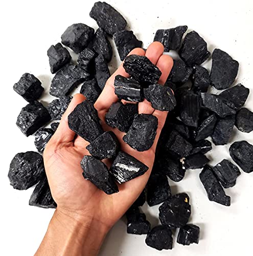 Large Raw Black Tourmaline Crystals for Healing & Energy