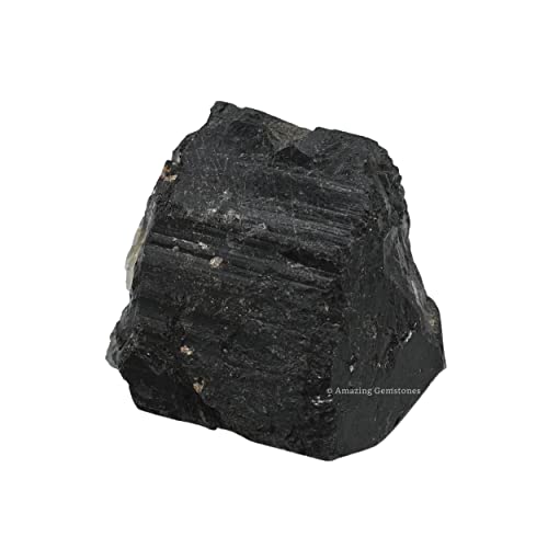 2 Black Tourmaline Raw Crystals for Healing and DIY