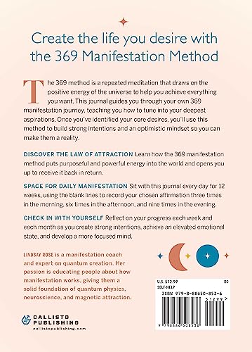 The 369 Method Manifestation Journal: Divine Code Unlocked
