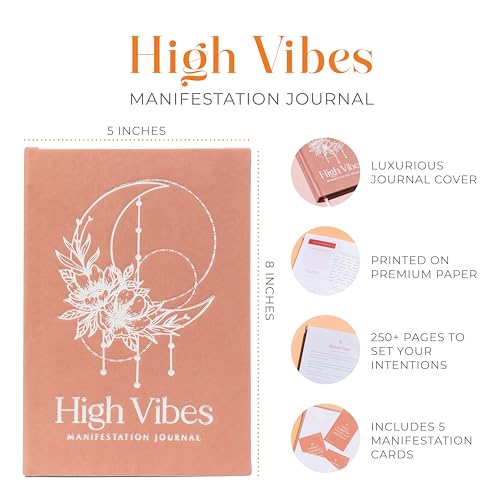 Manifestation Journal + Bonus Affirmation Cards: 12-Week Planner