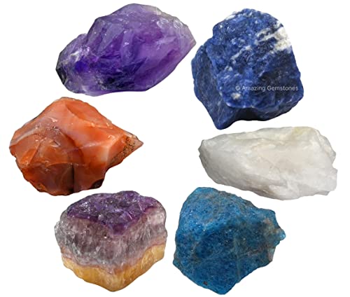 Student Success Manifestation Crystal Set: 6 Healing Stones