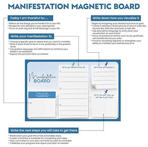 Manifestation Board for Fridge | Law of Attraction