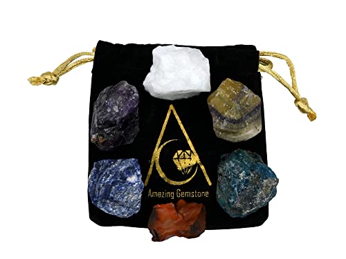 Student Success Manifestation Crystal Set: 6 Healing Stones