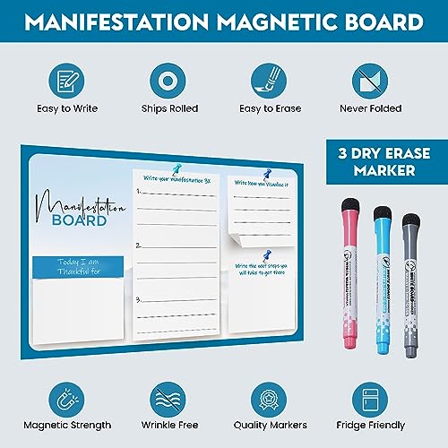 Manifestation Board for Fridge | Law of Attraction