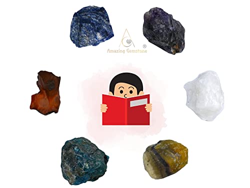 Student Success Manifestation Crystal Set: 6 Healing Stones