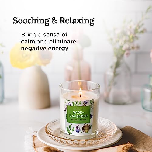 101 Pure Sage & Lavender Smudge Manifestation Candles
