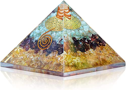 Money Attracting Orgonite Pyramid for Wealth and Prosperity