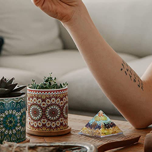 Money Attracting Orgonite Pyramid for Wealth and Prosperity