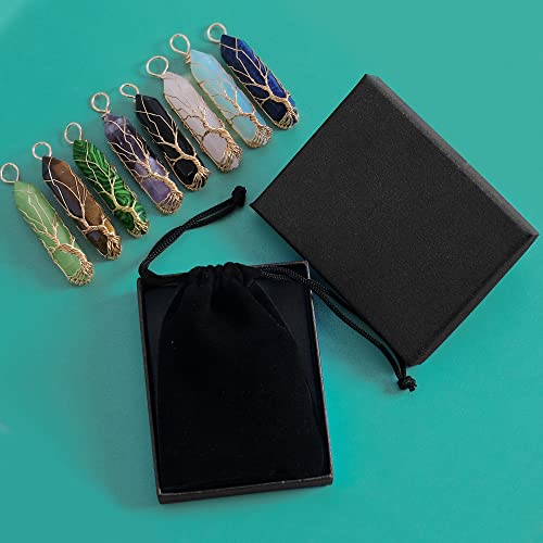 Tree of Life Amethyst Point Pendant Necklace