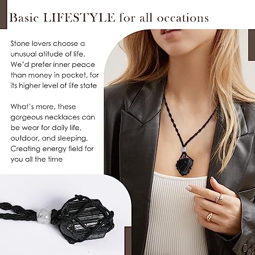 7 Chakra Healing Crystal Necklace Set - Boho Gemstones