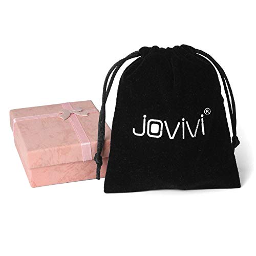 Jovivi 7 Chakra Gemstone Necklace with Quartz & Stones