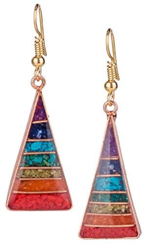 Handmade Boho Chakra Healing Earrings for Women