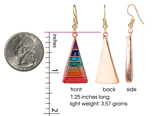 Handmade Boho Chakra Healing Earrings for Women