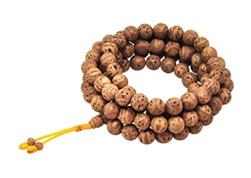 Mandala Crafts Bodhi Seed Mala Beads - 108 Beads