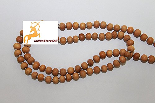 Tulsi Holy Basil Prayer Beads Mala Necklace