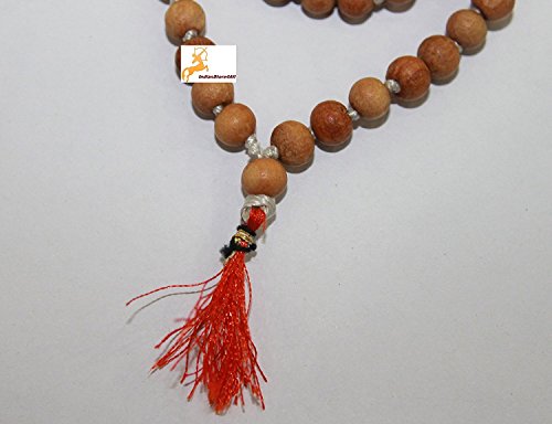Tulsi Holy Basil Prayer Beads Mala Necklace