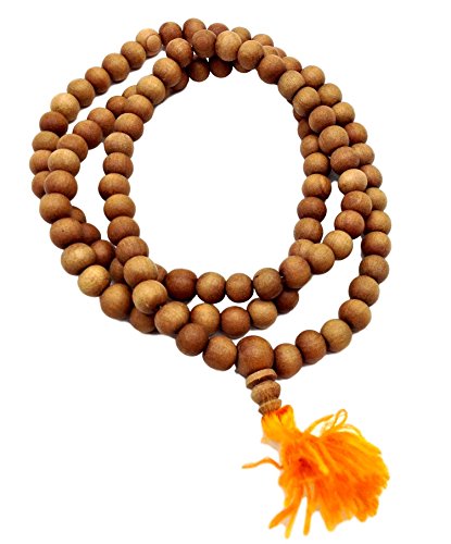 Authentic Healing Lama 108 Beads Tibetan Sandalwood Mala