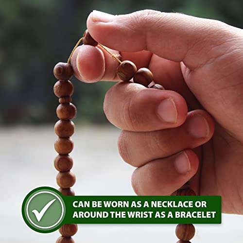 Mandala Crafts Bodhi Seed Mala Beads - 108 Beads