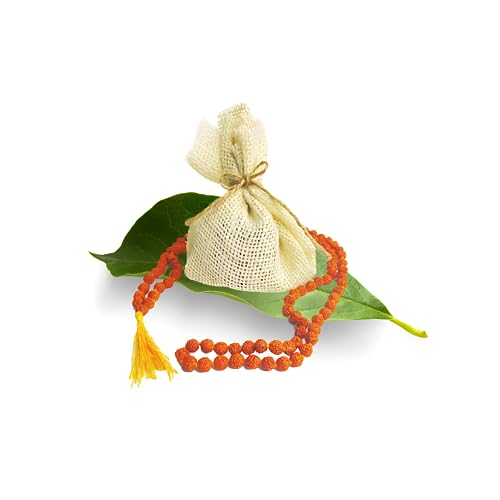 Hari Om Bhandar Divine Rudraksha Mala - 6mm Beads: Meditation & Yoga