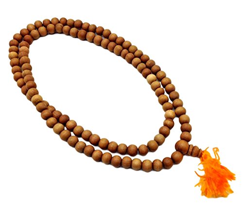 Authentic Healing Lama 108 Beads Tibetan Sandalwood Mala