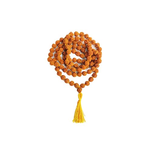 Hari Om Bhandar Divine Rudraksha Mala - 6mm Beads: Meditation & Yoga
