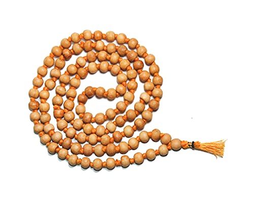 Tulsi Holy Basil Prayer Beads Japa Mala Necklace