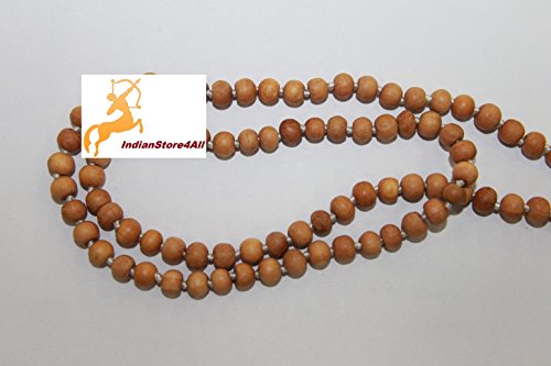Tulsi Holy Basil Prayer Beads Japa Mala Necklace