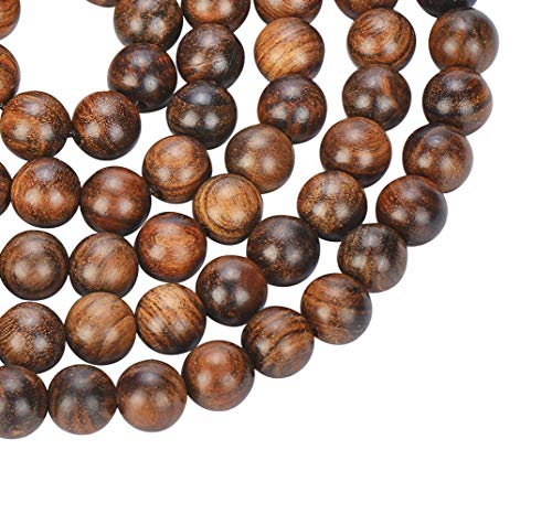 Sandalwood Mala Beads Bracelet 108 8mm Stretchy