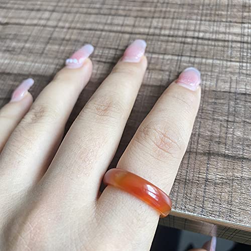 ZZ ZINFANDEL Carnelian Crystal Rings for Women
