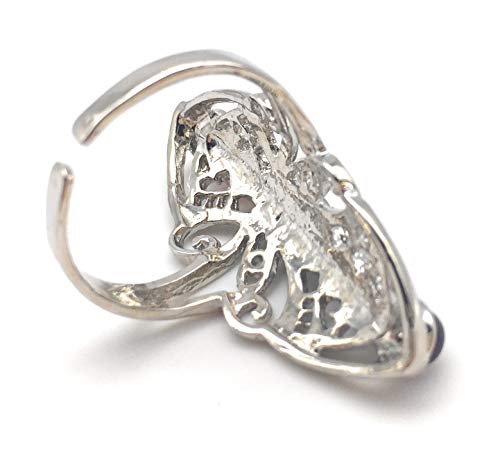 Adjustable 7 Chakra Ring for Women - Reiki Gem