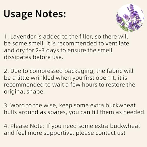 Syrinx Meditation Cushion- Comfortable Yoga Pillow, Zafu Floor Mat with 2 Knee Cushions, Buckwheat Hull Filled Crescent Shaped Cushion with Carry Bag and Recyclable Cover(White)