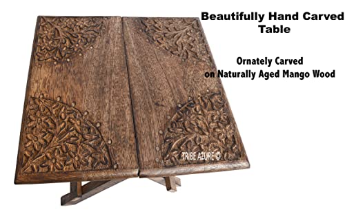Small Altar Table, Meditation Table Altar, Small Puja Table, Meditation Altar Wood Wiccan Altar Table Buddhist Table, Tea Table Japanese, Small Low Side Table Dragon (Folding Small Floral)