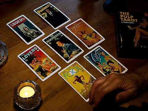 Pulp Magazine Themed Tarot Card Deck - 78 Cards