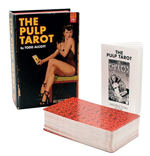 Pulp Magazine Themed Tarot Card Deck - 78 Cards