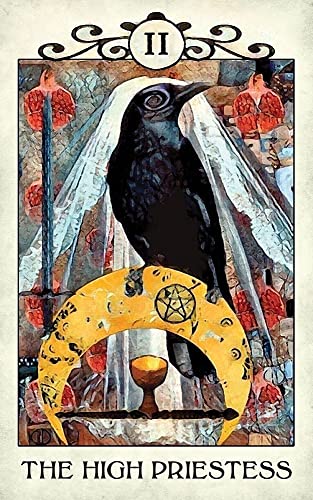 Crow Tarot Deck for Divine Guidance
