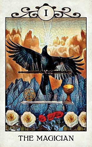 Crow Tarot Deck for Divine Guidance
