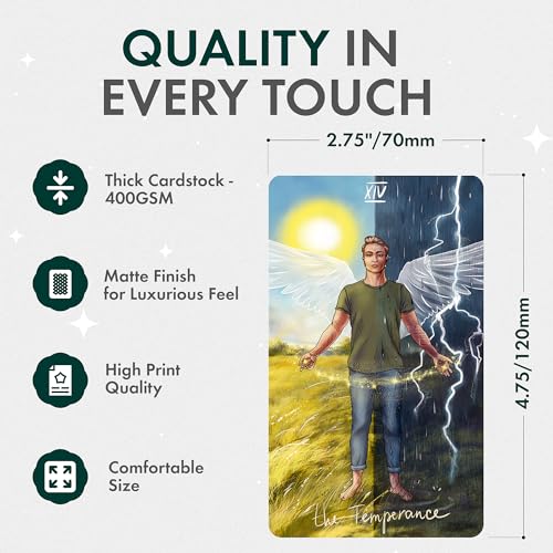 Nature-inspired Wyspell Wild Reflections Tarot Cards Set & Guide