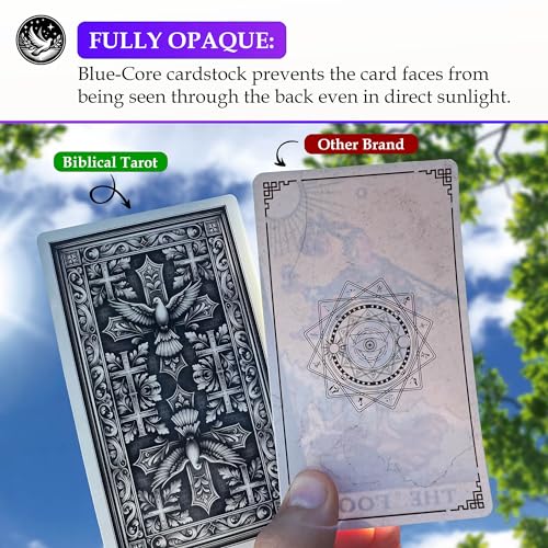 Biblical Tarot Deck: 78 Cards, Guidebook, Premium Quality