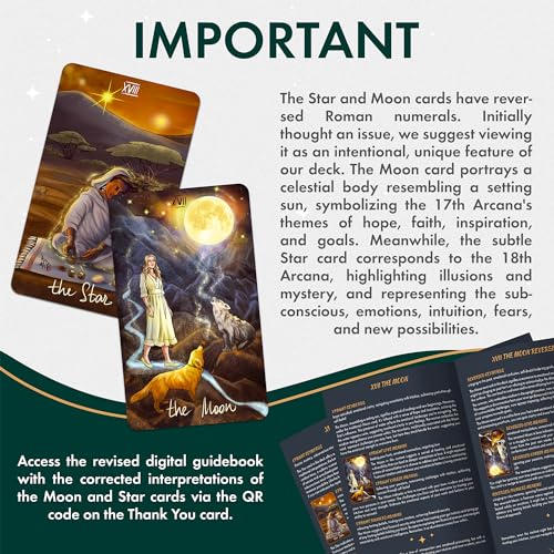 Nature-inspired Wyspell Wild Reflections Tarot Cards Set & Guide