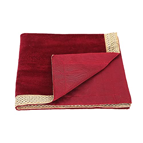 Small Solid Red Velvet Cloth for Tarot Readings