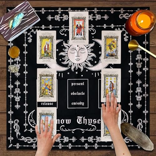 Knana Tarot Cloth Altar Mat for Witchcraft